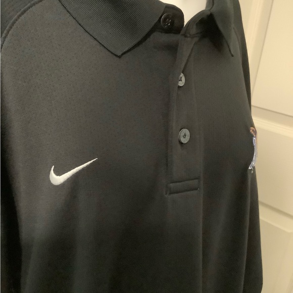 Men XXL Memphis Tigers Team Nike Fit Dry Golf Polo Long Sleeve Shirt - Picture 2 of 7